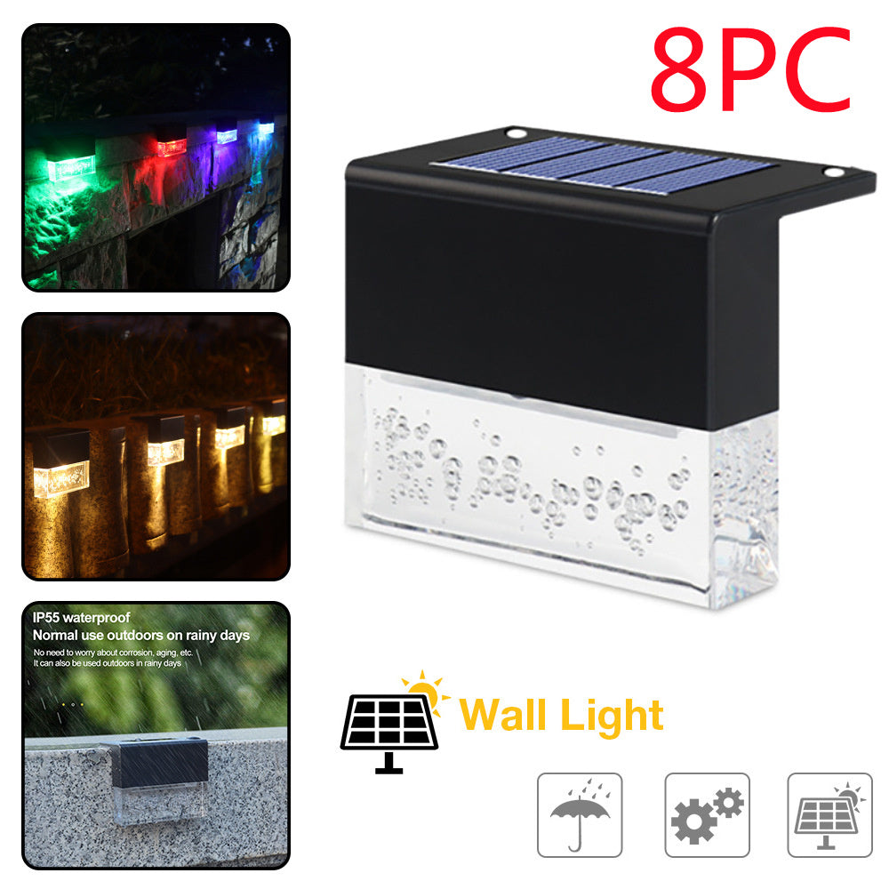 Waterproof New RGB LED Solar Light