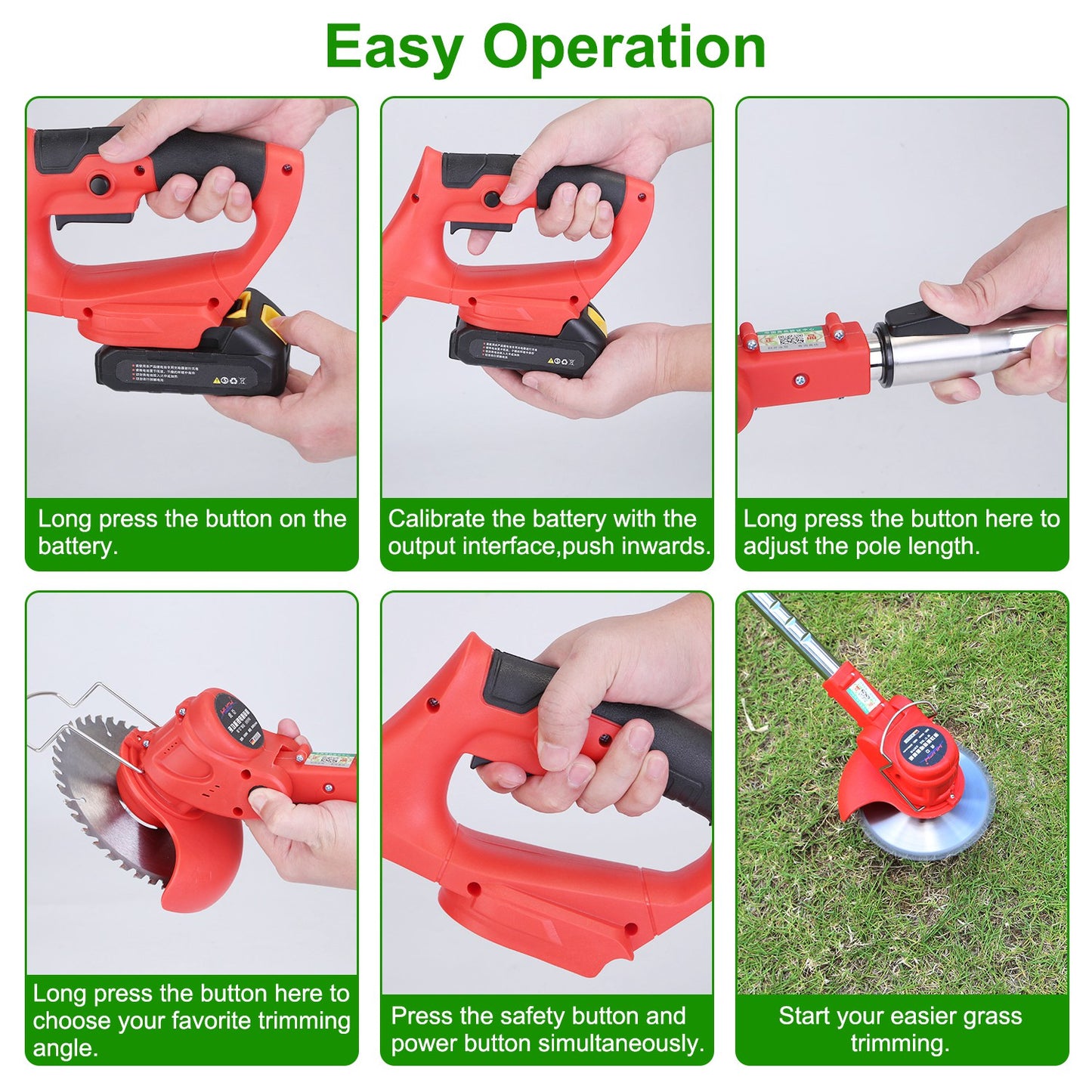 Adjustable Telescopic Weed Trimmer