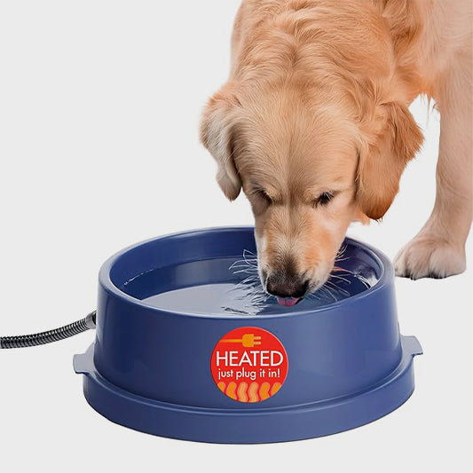 Thermal-Bowl Heated Water Bowl for Cats & Dogs