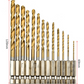Drill Bit Titanium Plated 6.35 Handle