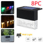 Waterproof New RGB LED Solar Light