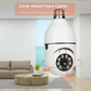 IR E27 Light Bulb Camera 1080P HD
