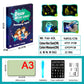 3D Magic 8 Light Effects Puzzle Board Sketchpad