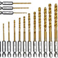 Drill Bit Titanium Plated 6.35 Handle