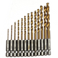 Drill Bit Titanium Plated 6.35 Handle