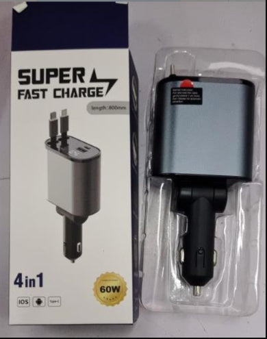 Metal Car Charger 100W
