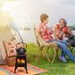 Black Detachable Piece Portable Camping Stove
