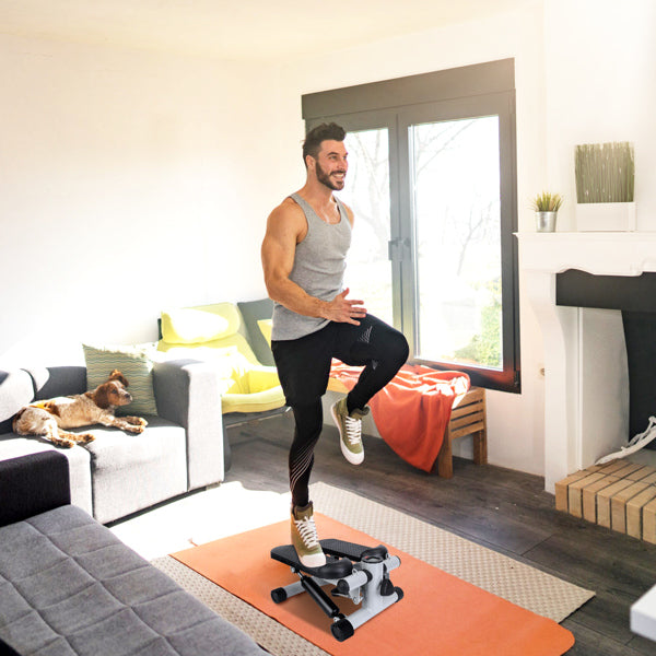 Hydraulic Fitness Step Machine With LCD Display