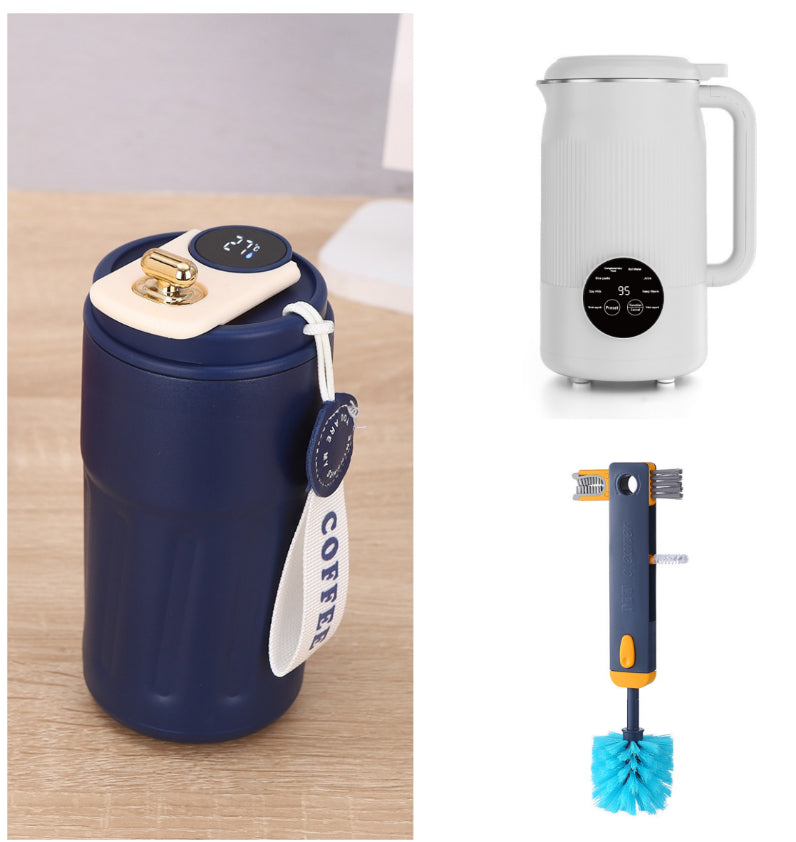 Smart Digital Thermal Bottle Portable Coffee Mug