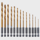 Drill Bit Titanium Plated 6.35 Handle