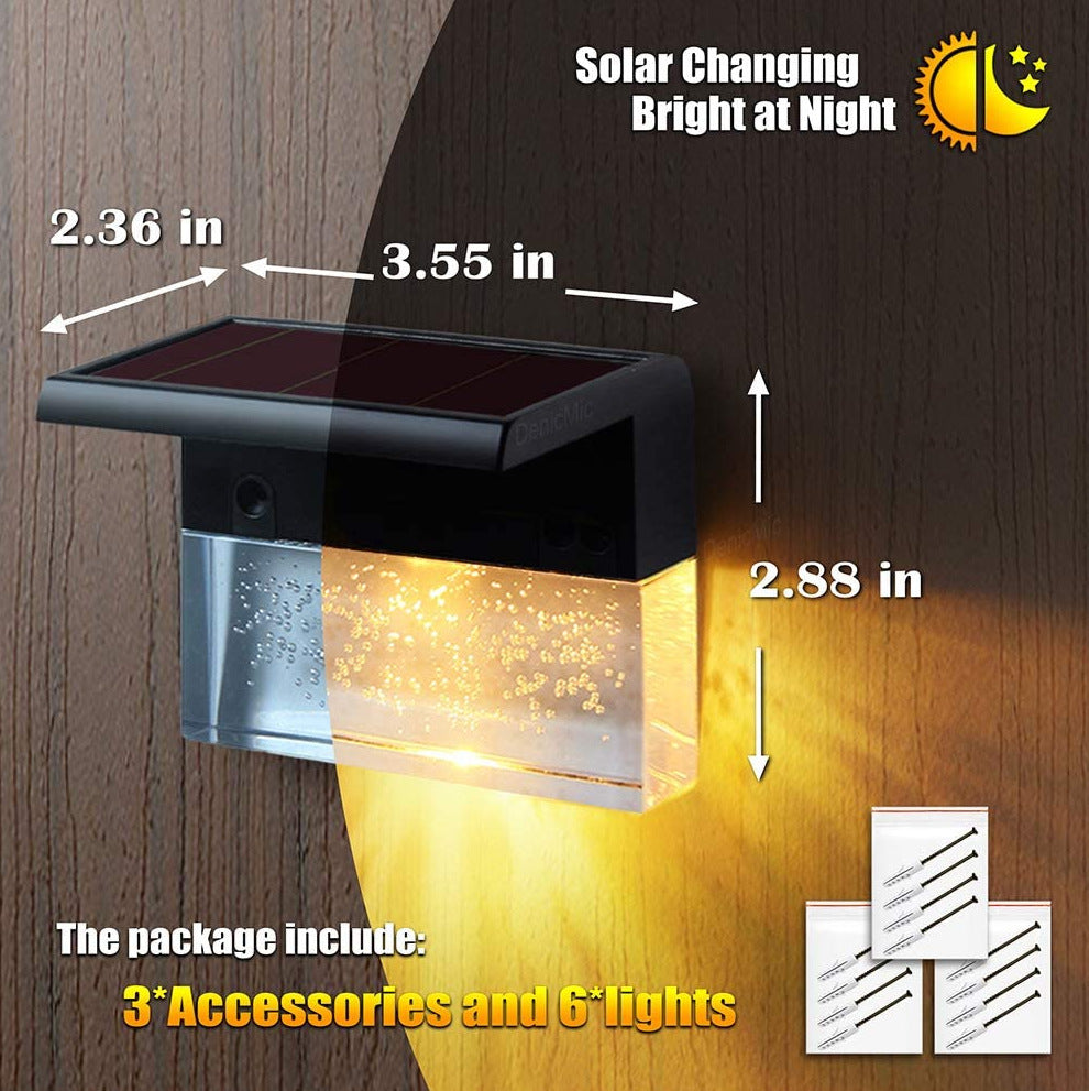 Waterproof New RGB LED Solar Light
