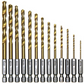 Drill Bit Titanium Plated 6.35 Handle