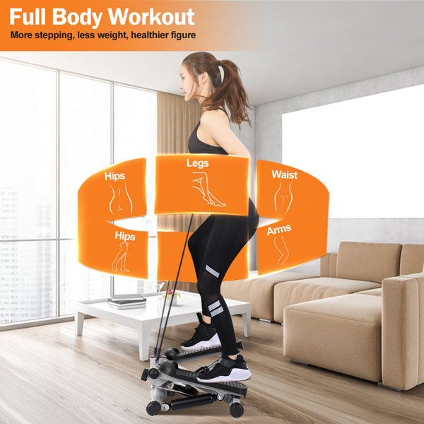 Hydraulic Fitness Step Machine With LCD Display