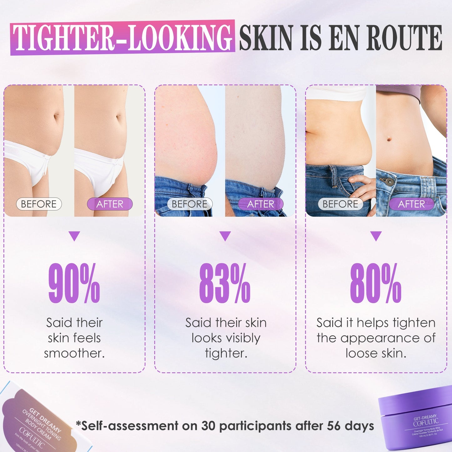 Tightening Cream Flat Wrinkles