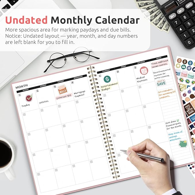 Monthly Budget Book