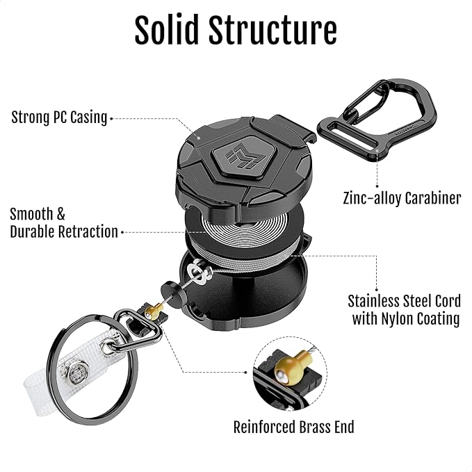 Retractable Keychain