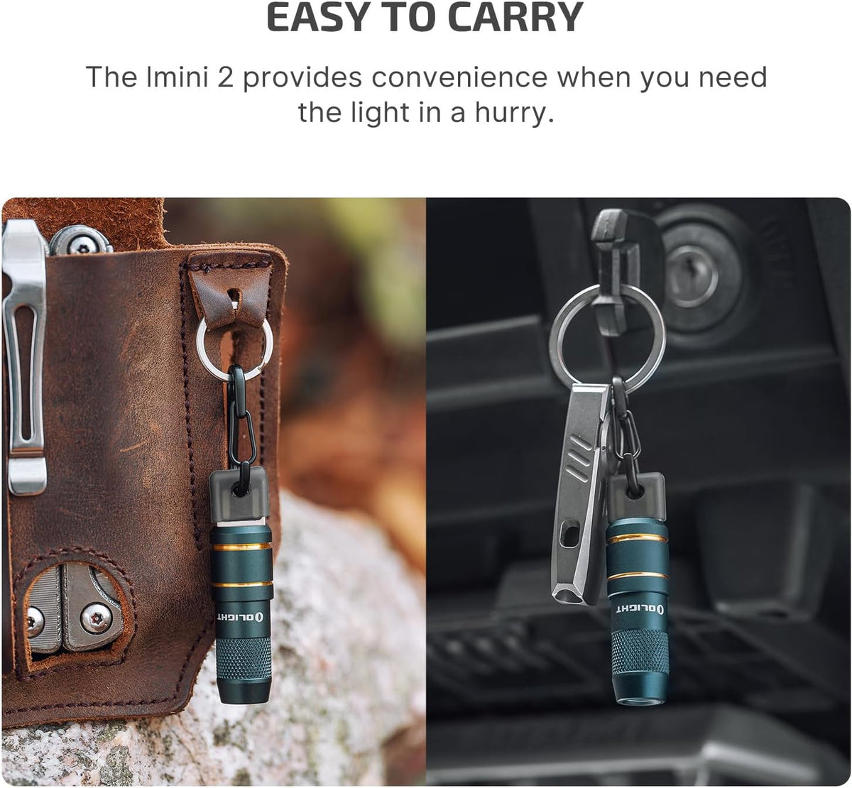 Rechargeable Keychain Flashlight