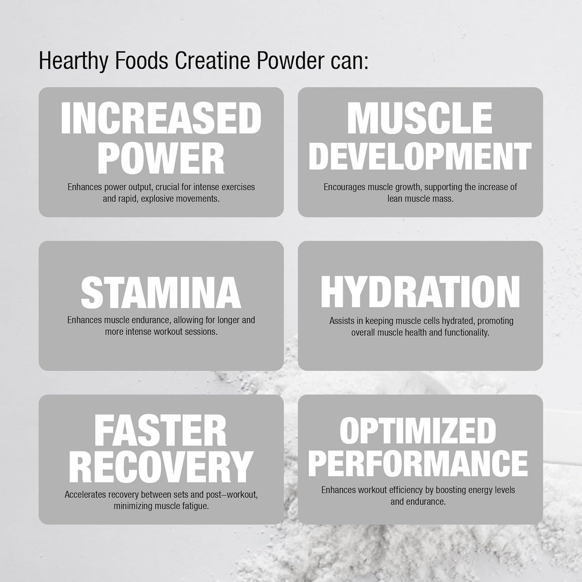 Monohydrate Micronized Powder