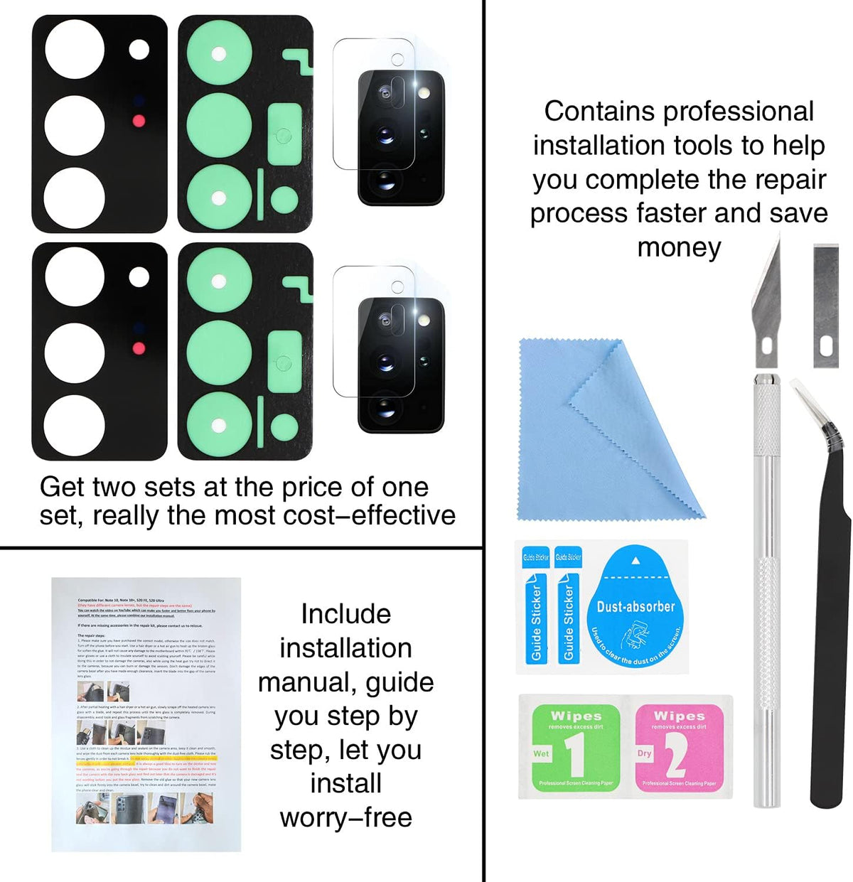 Galaxy Note 20 Ultra Back Rear Camera Lens