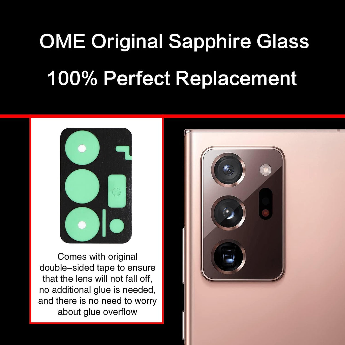 Galaxy Note 20 Ultra Back Rear Camera Lens