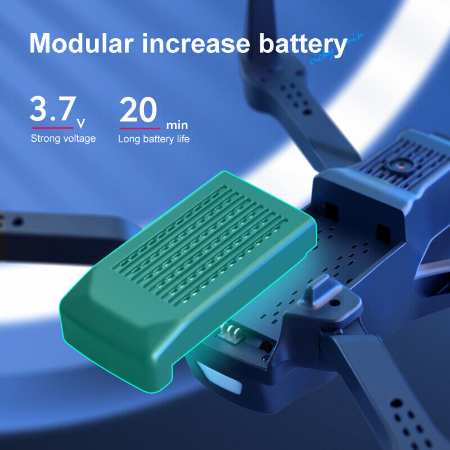 Foldable Quadcopter Camera Drone