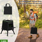 Black Detachable Piece Portable Camping Stove