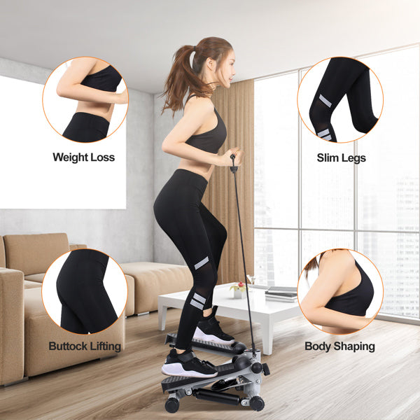 Hydraulic Fitness Step Machine With LCD Display