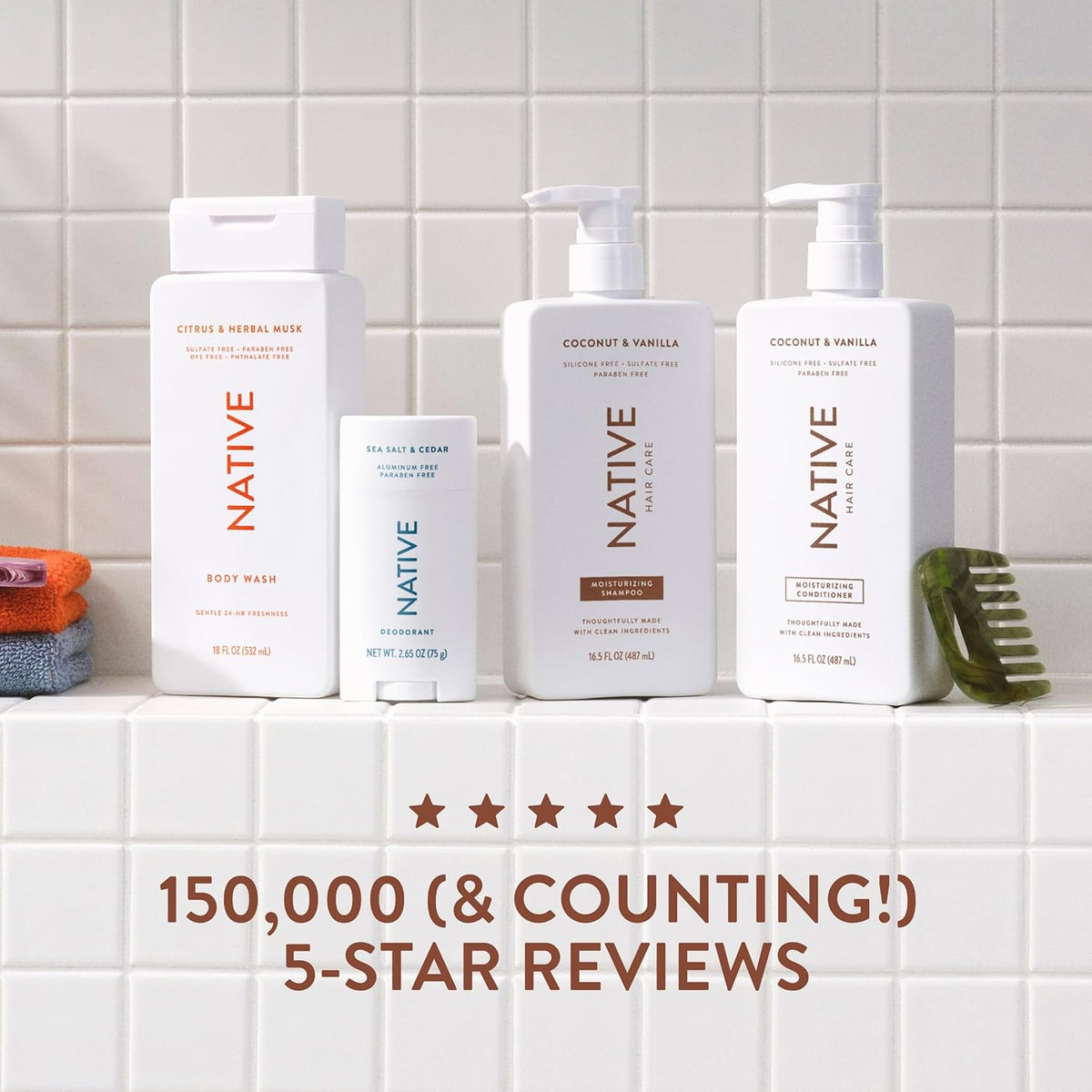 Native Shampoo and Conditioner