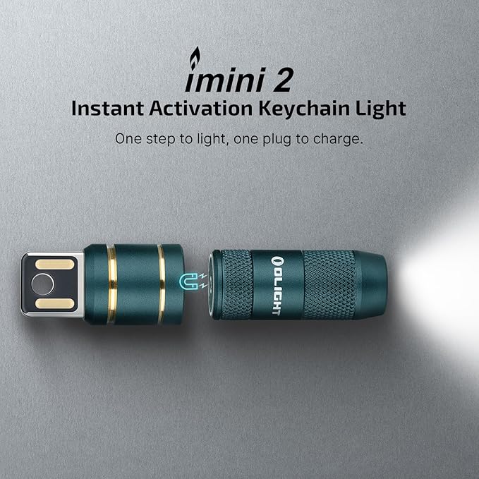 Rechargeable Keychain Flashlight