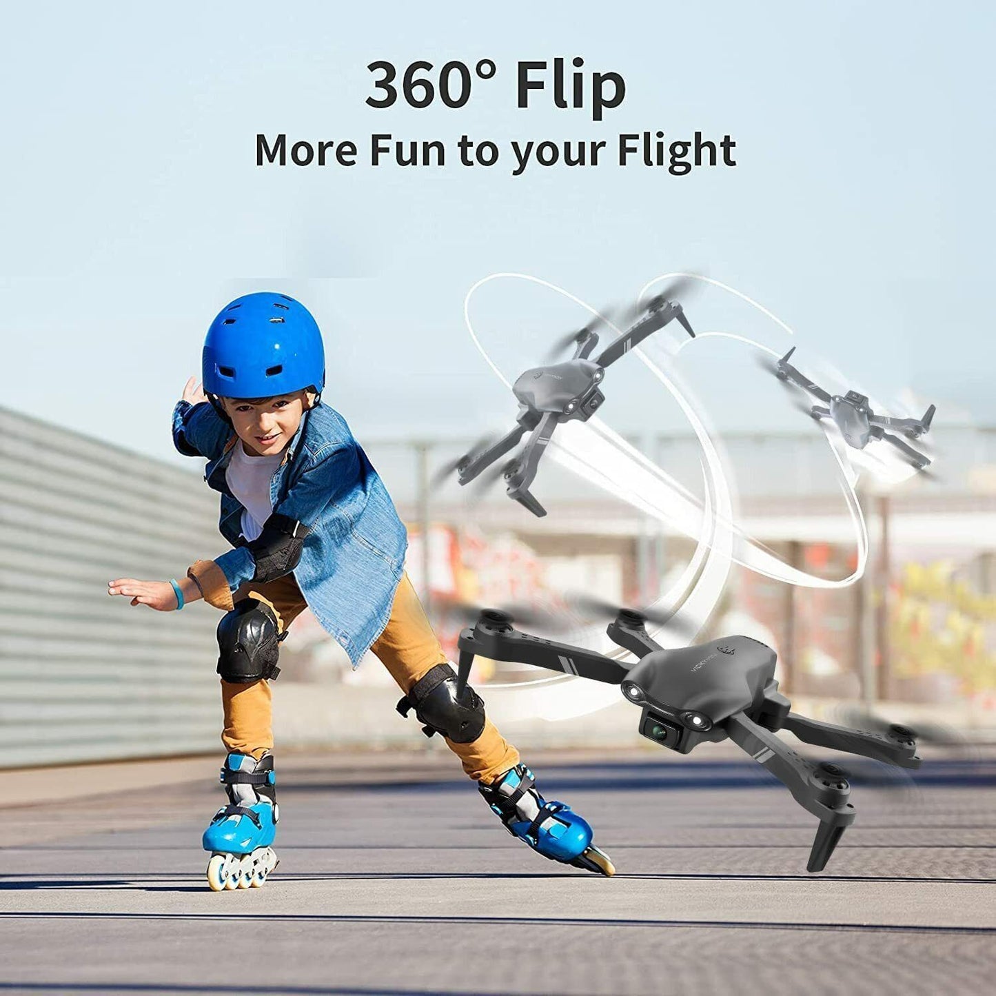 Foldable Quadcopter Camera Drone