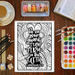 Bible Verse Coloring Book for Girls