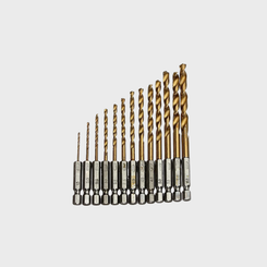 Drill Bit Titanium Plated 6.35 Handle