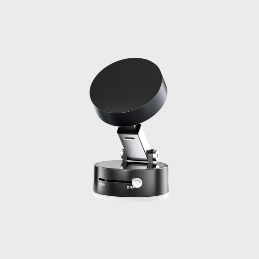Foldable Magnetic Vacuum Car Phone Holder