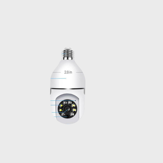 IR E27 Light Bulb Camera 1080P HD