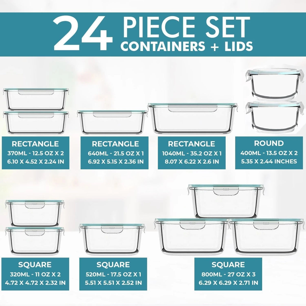 Glass Food Storage Containers