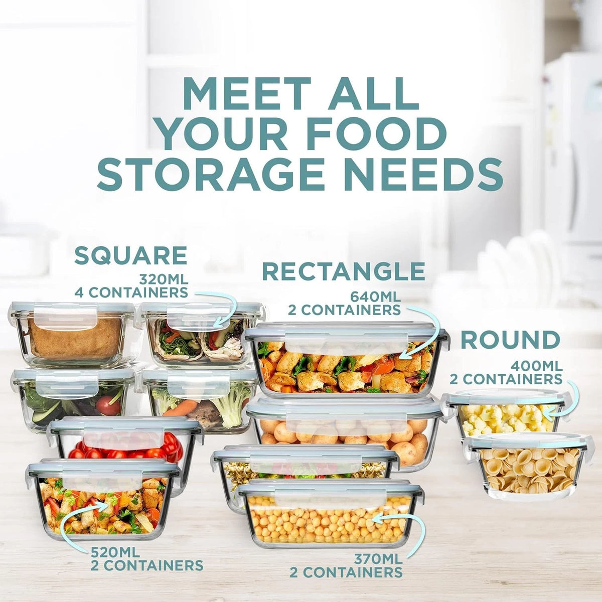 Glass Food Storage Containers